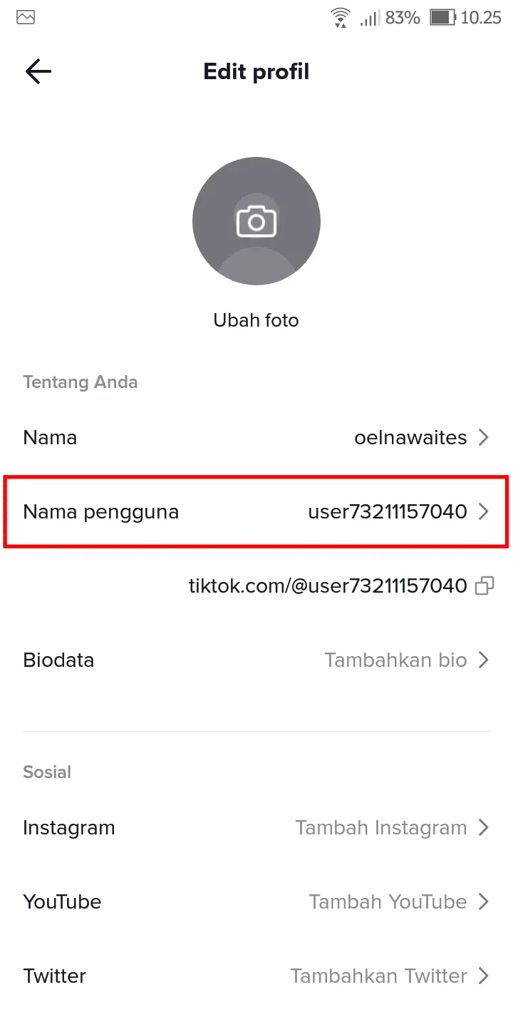 iMarkup 20230311 190828 Cara Mengubah Username Akun TikTok Agar Mudah Diingat 3 iMarkup 20230311 190828