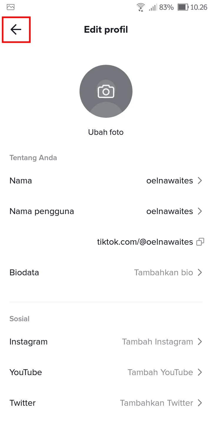iMarkup 20230311 191511 Cara Mengubah Username Akun TikTok Agar Mudah Diingat 7 iMarkup 20230311 191511