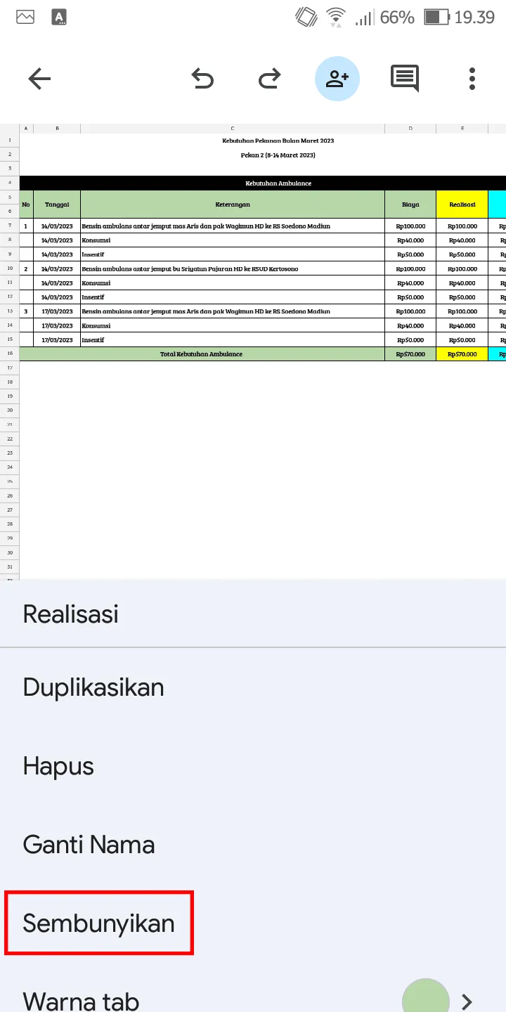 iMarkup 20230313 195241 Cara Menyembunyikan Sheet di Aplikasi Google Spreadsheet 3 iMarkup 20230313 195241