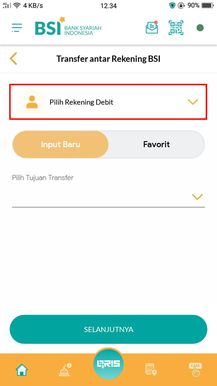 iMarkup 20230321 195221 Cara Transfer ke Sesama Rekening di Aplikasi BSI Mobile 4 iMarkup 20230321 195221