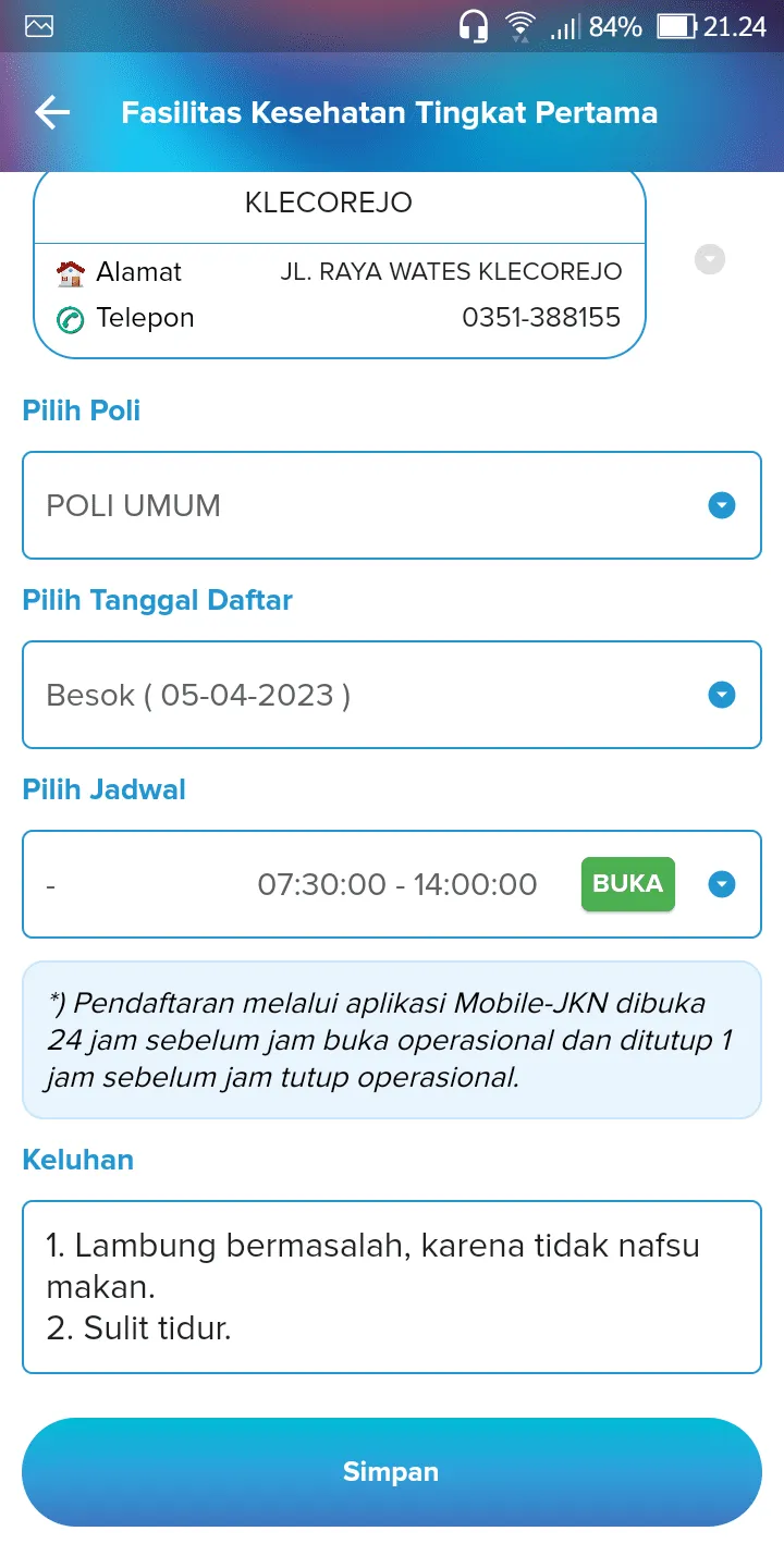 Screenshot 20230404 212446 Cara Daftar Antrean Puskesmas di Aplikasi Mobile JKN 4 Screenshot 20230404 212446