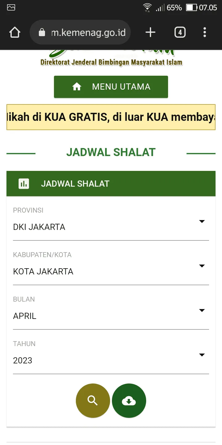 Cara Download Jadwal Shalat untuk Seluruh Wilayah Indonesia 7 Screenshot 20230408 070528 Cara Download Jadwal Shalat untuk Seluruh Wilayah Indonesia 5 Screenshot 20230408 070528