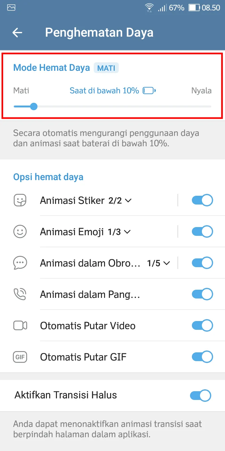 Cara Aktifkan Mode Hemat Daya di Aplikasi Telegram 6 iMarkup 20230414 200248 Cara Aktifkan Mode Hemat Daya di Aplikasi Telegram 4 iMarkup 20230414 200248