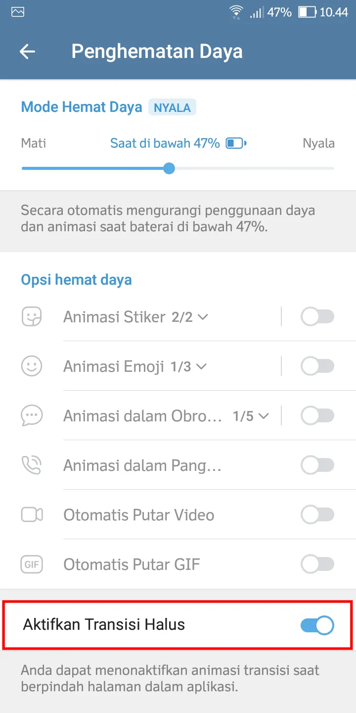 Cara Aktifkan Mode Hemat Daya di Aplikasi Telegram 9 iMarkup 20230414 201104 Cara Aktifkan Mode Hemat Daya di Aplikasi Telegram 7 iMarkup 20230414 201104