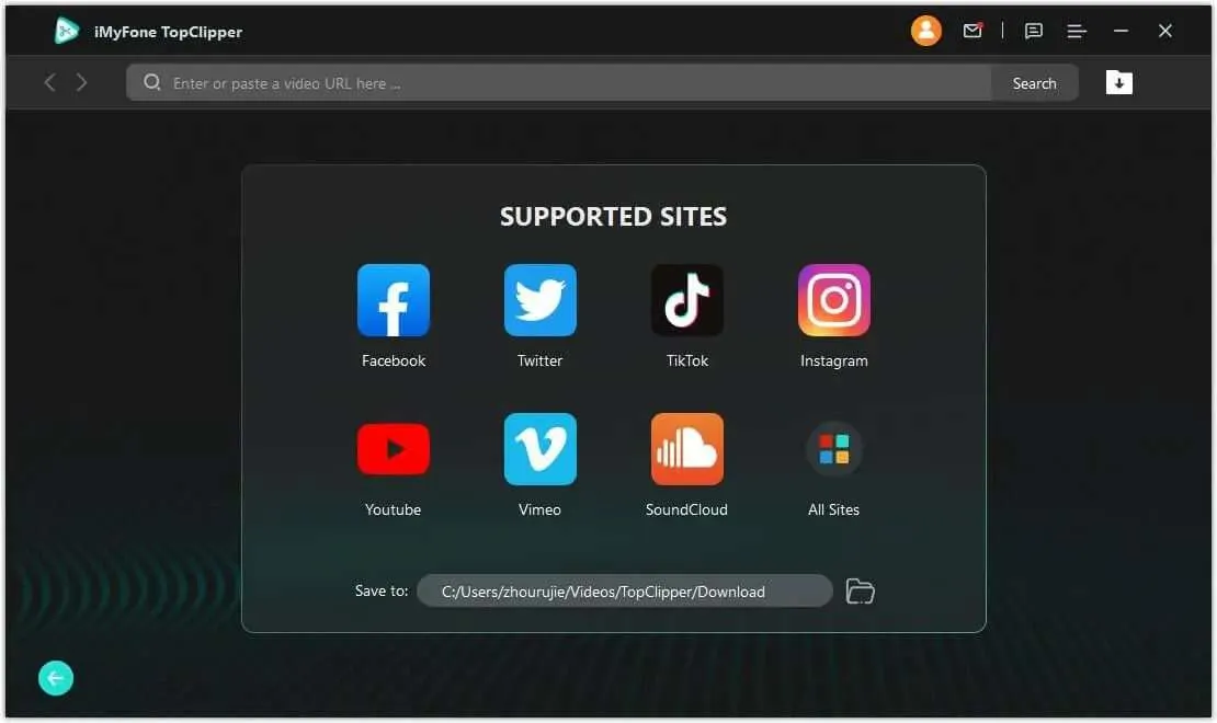 launch iMyFone TopClipper Cara Download Video TikTok, YouTube, dll Kualitas HD di PC 3 launch iMyFone TopClipper