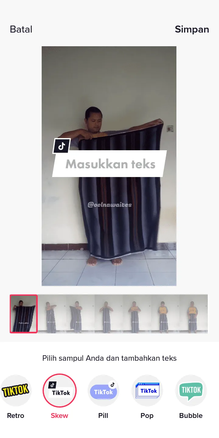 Screenshot 20230511 171619 Cara Buat Sampul Video di TikTok Tanpa Aplikasi Tambahan 5 Screenshot 20230511 171619