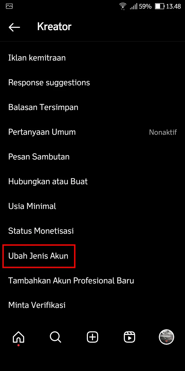 Cara Ubah Akun Instagram Profesional ke Akun Pribadi 7 iMarkup 20230521 210800 Cara Ubah Akun Instagram Profesional ke Akun Pribadi 5 iMarkup 20230521 210800