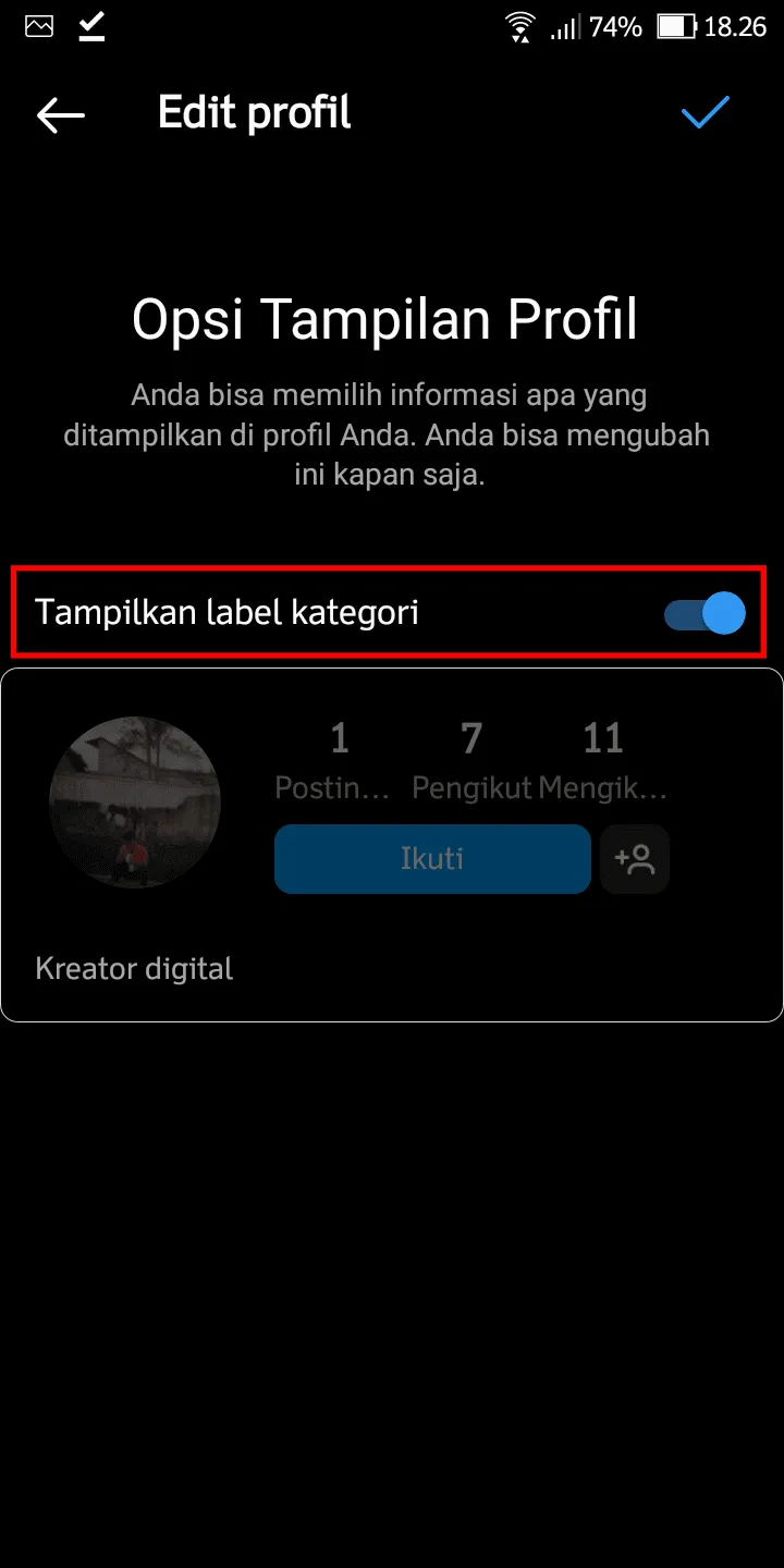 Cara Mudah Sembunyikan Label Kategori Instagram Kamu 7 iMarkup 20230522 185036 Cara Mudah Sembunyikan Label Kategori Instagram Kamu 5 iMarkup 20230522 185036