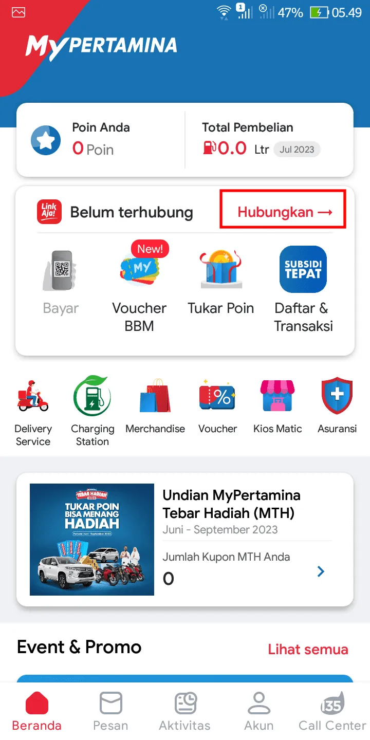 iMarkup 20230708 141749 Cara Hubungkan Akun MyPertamina ke Akun LinkAja 1 iMarkup 20230708 141749
