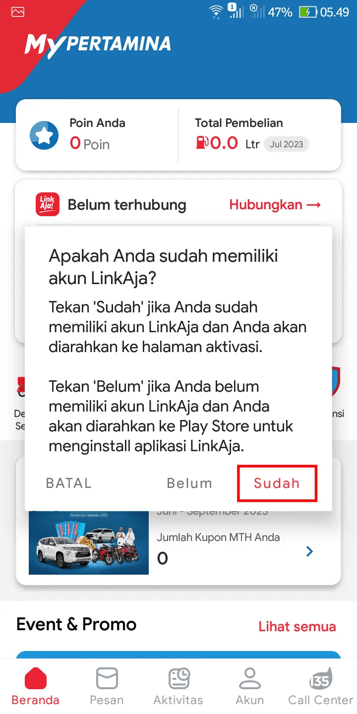 iMarkup 20230708 141836 Cara Hubungkan Akun MyPertamina ke Akun LinkAja 2 iMarkup 20230708 141836
