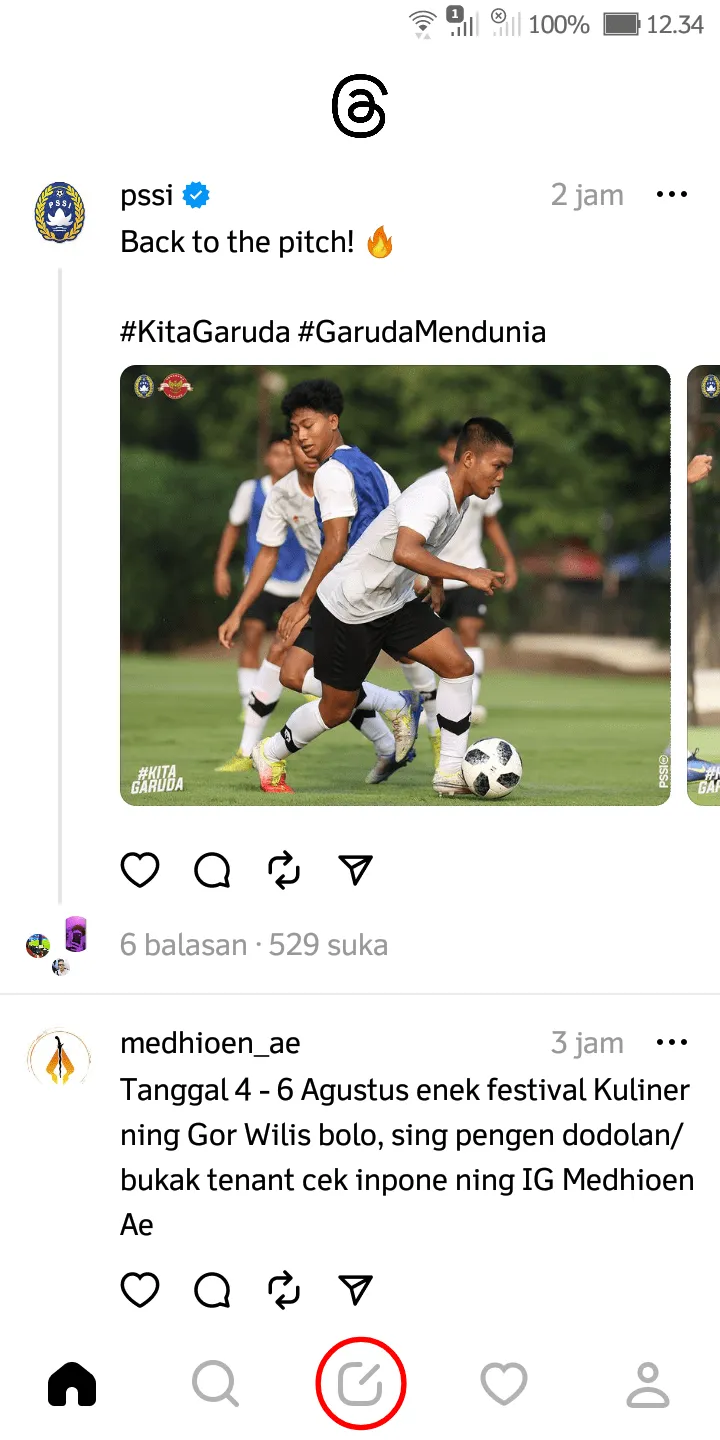 iMarkup 20230714 124316 Cara Bagikan Postingan Threads ke Story Instagram Kamu 1 iMarkup 20230714 124316