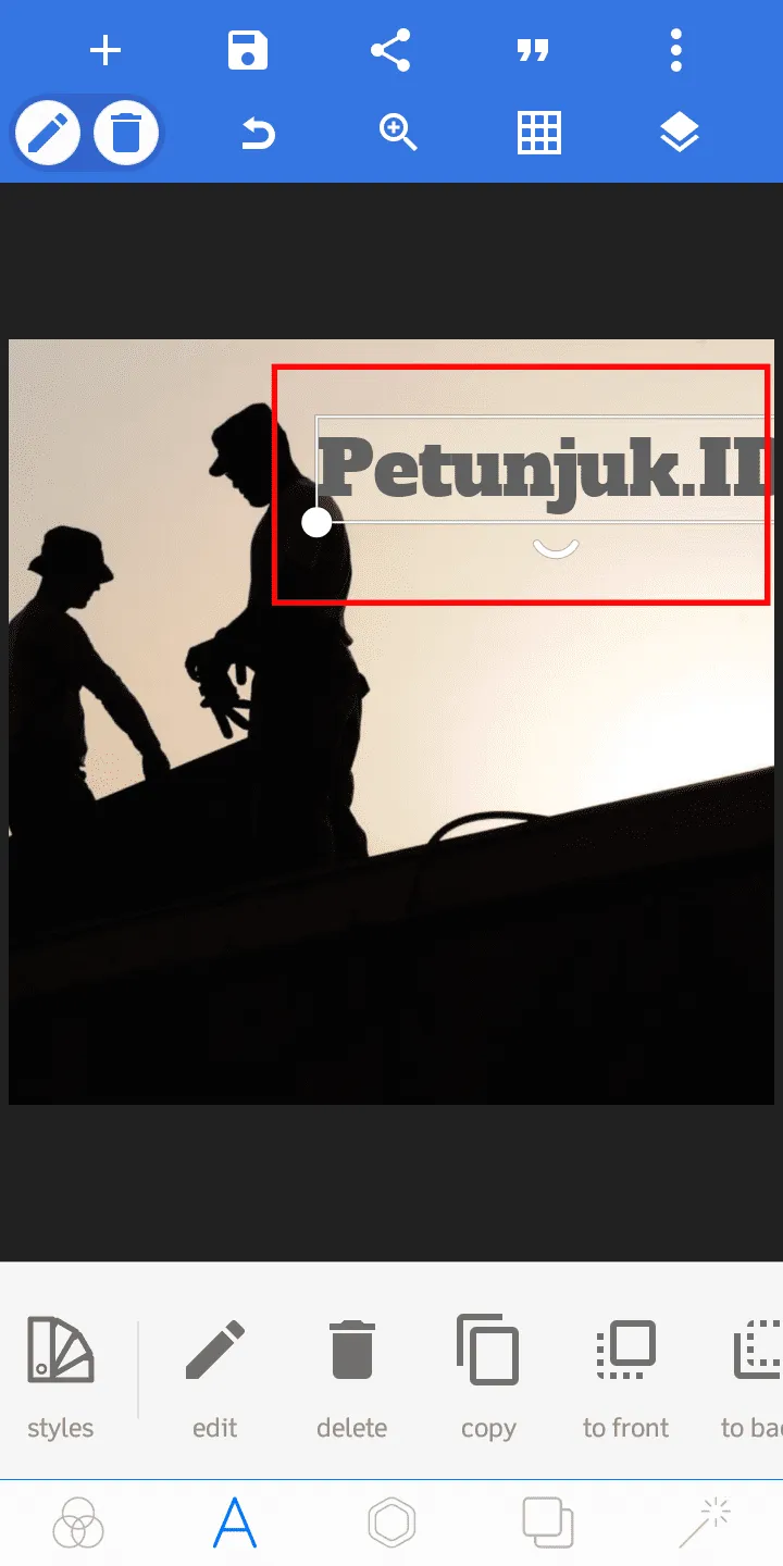Cara Membuat Teks di Belakang Objek Foto dengan PixelLab 26 iMarkup 20230722 055021 Cara Membuat Teks di Belakang Objek Foto dengan PixelLab 24 iMarkup 20230722 055021