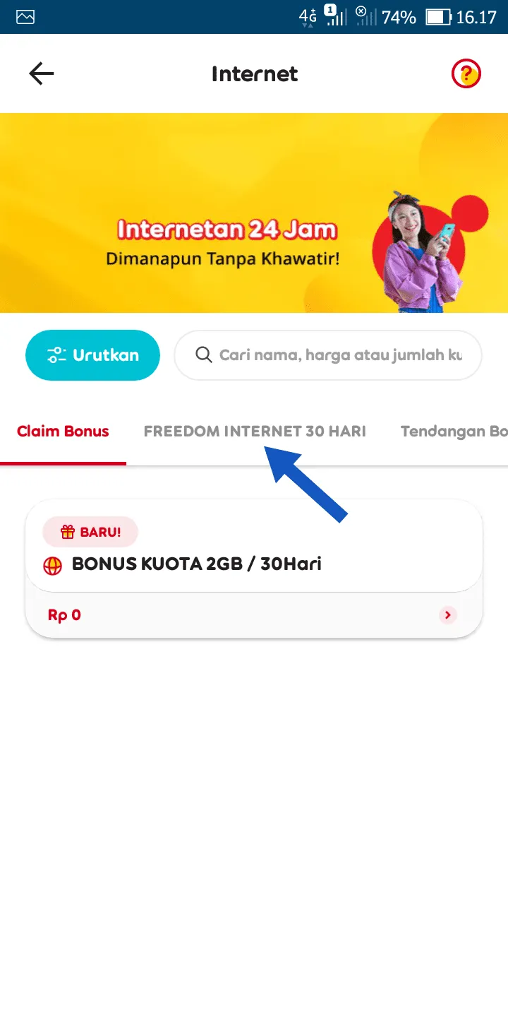 iMarkup 20230801 173935 Cara Mudah Beli Paket Internet Murah di Aplikasi MyIM3 4 iMarkup 20230801 173935