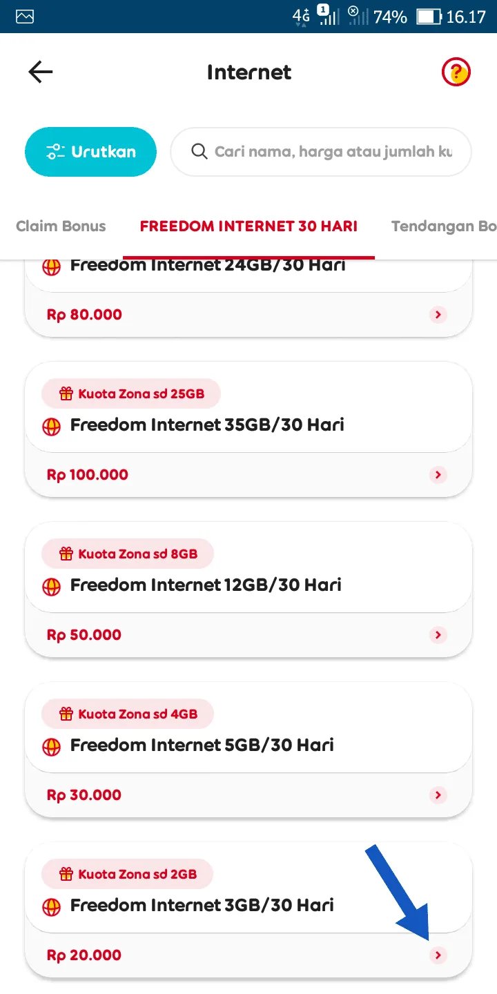 iMarkup 20230801 174101 Cara Mudah Beli Paket Internet Murah di Aplikasi MyIM3 6 iMarkup 20230801 174101