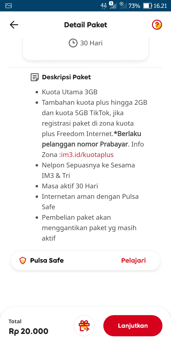 iMarkup 20230801 174155 Cara Mudah Beli Paket Internet Murah di Aplikasi MyIM3 8 iMarkup 20230801 174155