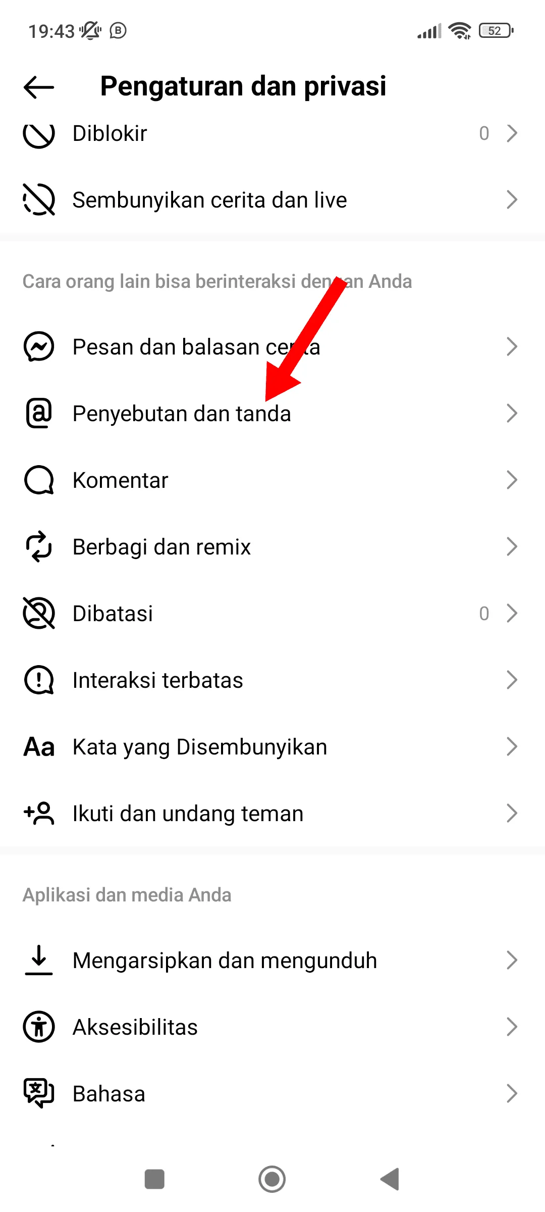 iMarkup 20230829 154330 Cara Hapus Postingan yang Menandai Kamu di Instagram 4 iMarkup 20230829 154330