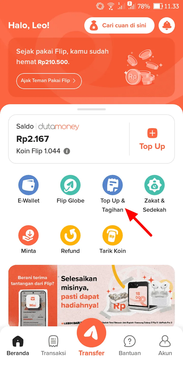 Screenshot 20230924 113308 Cara Mudah Beli Token Listrik PLN Lewat Aplikasi Flip 1 Screenshot 20230924 113308