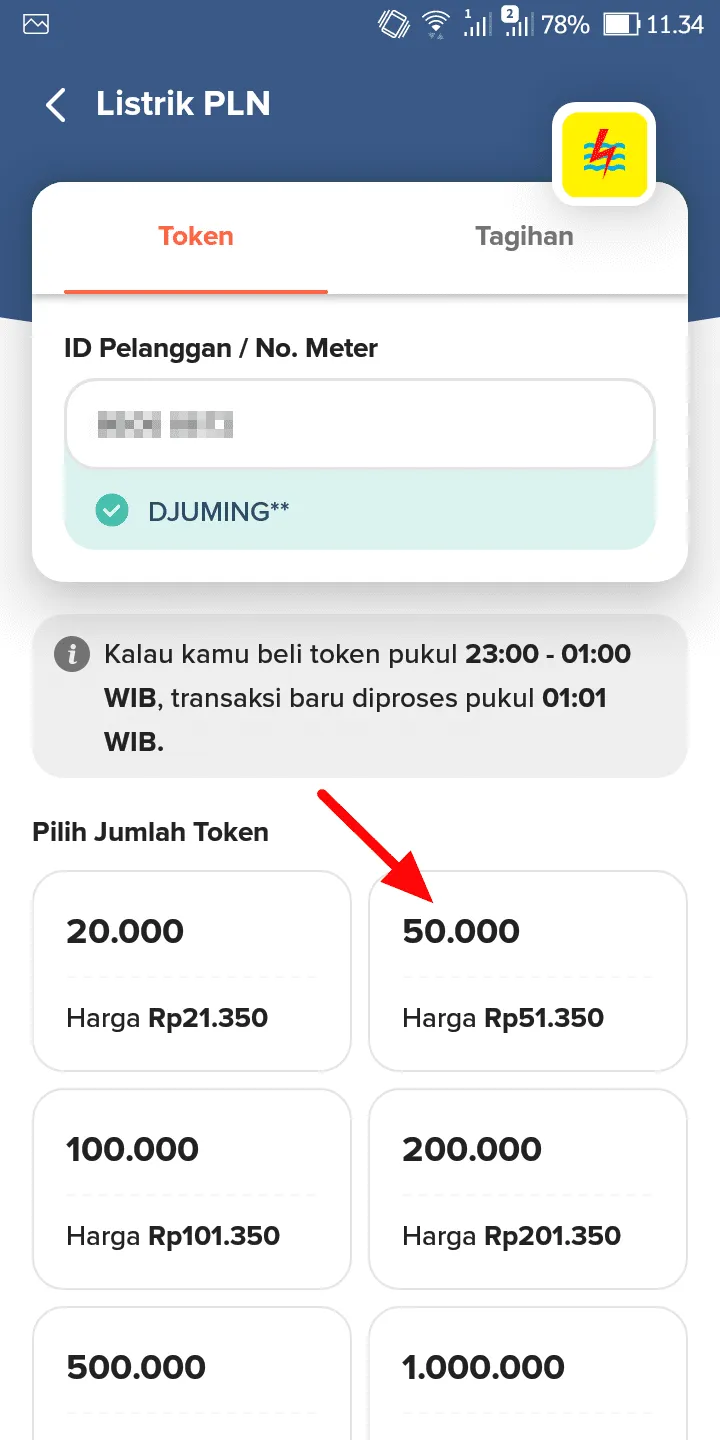 Screenshot 20230924 113421 Cara Mudah Beli Token Listrik PLN Lewat Aplikasi Flip 5 Screenshot 20230924 113421