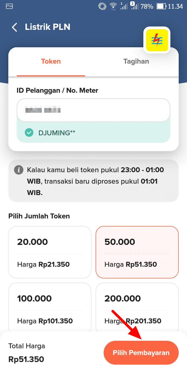 Screenshot 20230924 113429 Cara Mudah Beli Token Listrik PLN Lewat Aplikasi Flip 6 Screenshot 20230924 113429