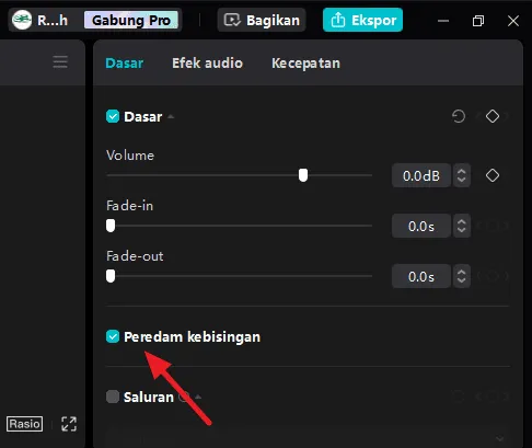2023 10 07 21 21 03 Cara Mudah Kurangi Noise Audio di CapCut Desktop 5 2023 10 07 21 21 03
