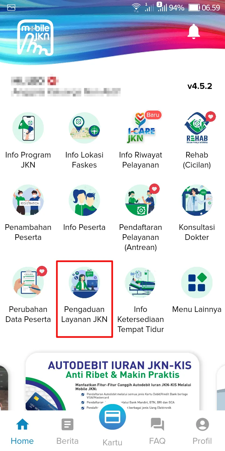 Screenshot 20231002 065927 Cara Laporkan Aduan Layanan Kesehatan di JKN Mobile 5 Screenshot 20231002 065927