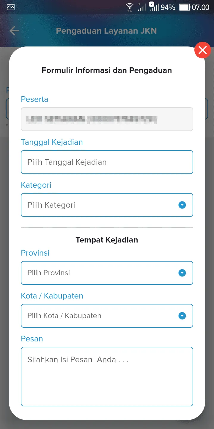 Screenshot 20231002 070019 Cara Laporkan Aduan Layanan Kesehatan di JKN Mobile 7 Screenshot 20231002 070019