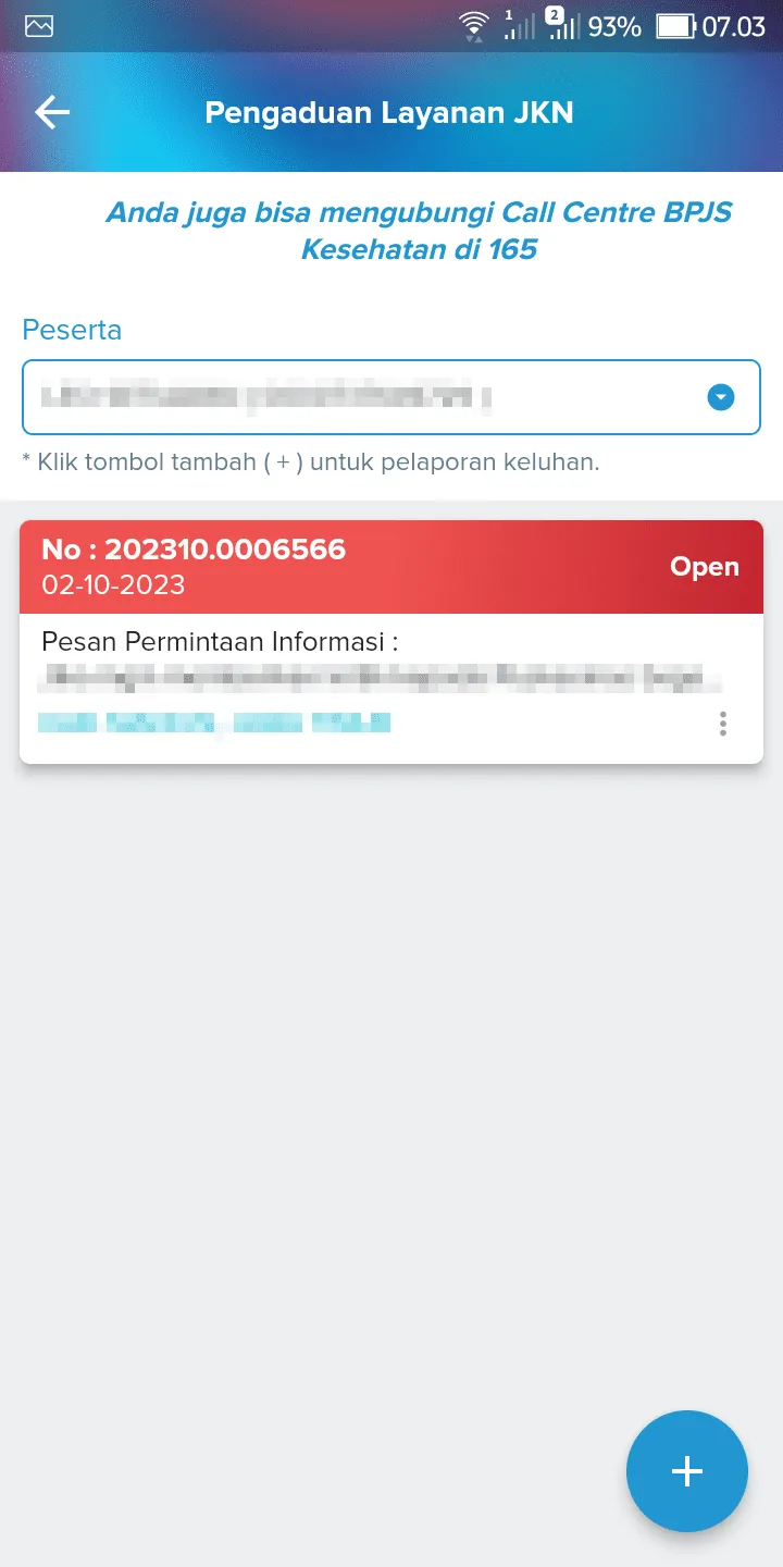 Screenshot 20231002 070350 Cara Laporkan Aduan Layanan Kesehatan di JKN Mobile 11 Screenshot 20231002 070350
