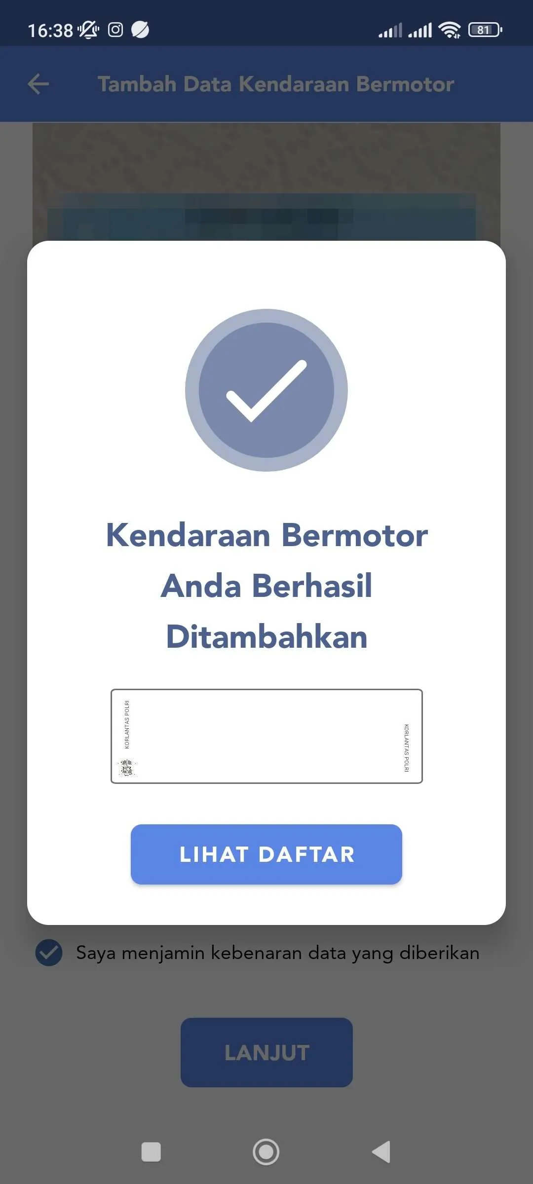 Cara Tambahkan Kendaraan Bermotor di Akun Signal 6 1701257410778 Cara Tambahkan Kendaraan Bermotor di Akun Signal 4 1701257410778