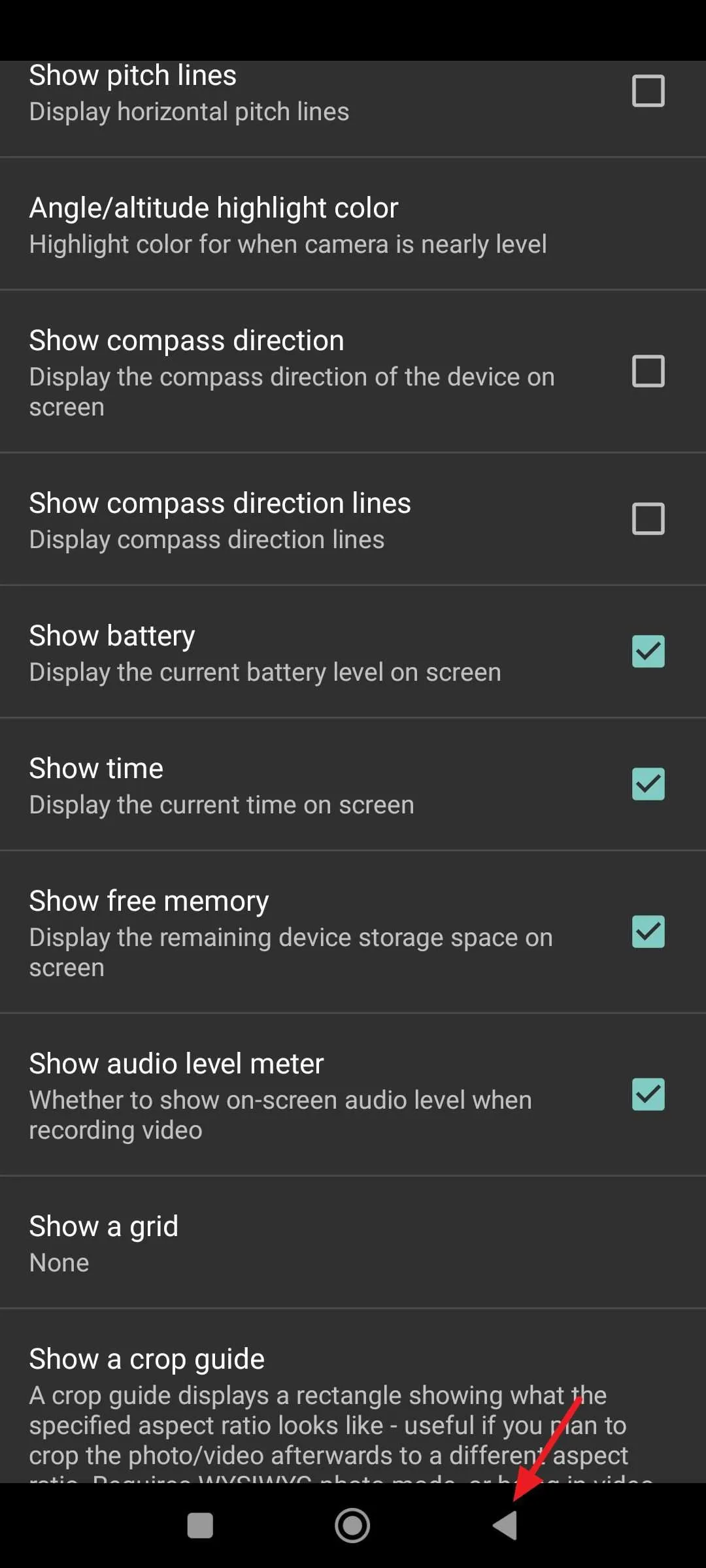 Screenshot 2023 10 31 23 44 49 404 net.sourceforge.opencamera Cara Menampilkan Audio Level Meter di Aplikasi Open Camera 4 Screenshot 2023 10 31 23 44 49 404 net.sourceforge.opencamera