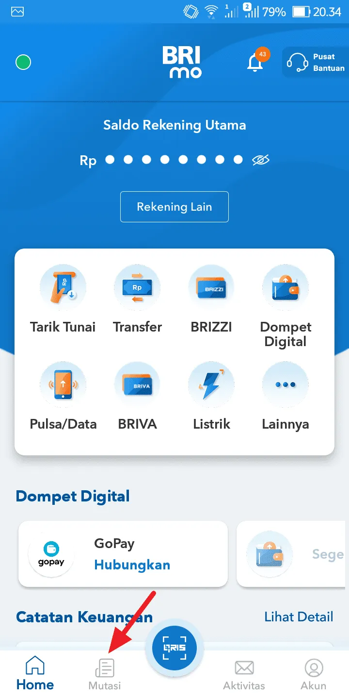 Screenshot 20231206 203437 Cara Cek Daftar Riwayat Transaksi di Aplikasi BRImo 2 Screenshot 20231206 203437