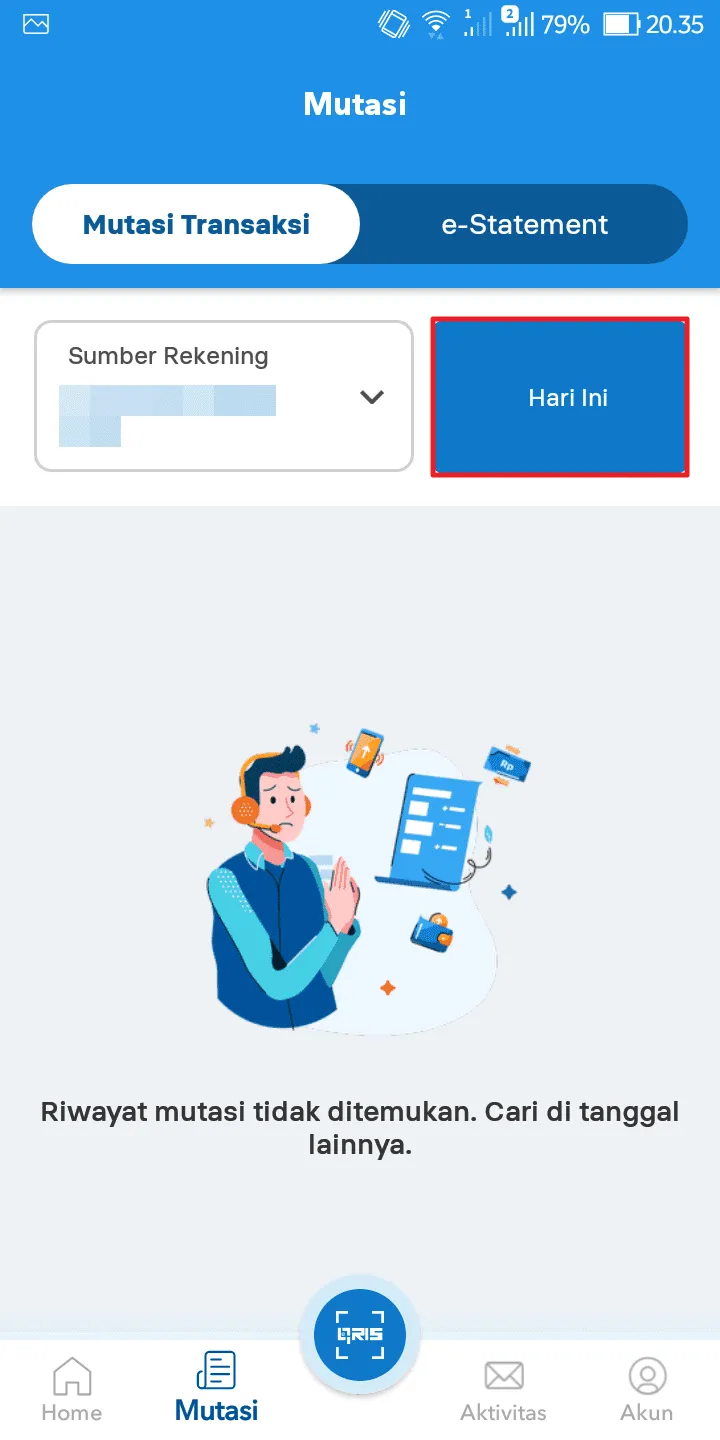 Screenshot 20231206 203541 Copy Cara Cek Daftar Riwayat Transaksi di Aplikasi BRImo 7 Screenshot 20231206 203541 Copy