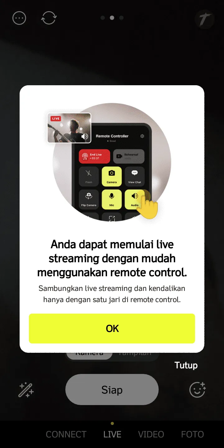 Screenshot 20231225 183312 Cara Buat Akun PRISM Live Studio di HP untuk Siaran Langsung 6 Screenshot 20231225 183312