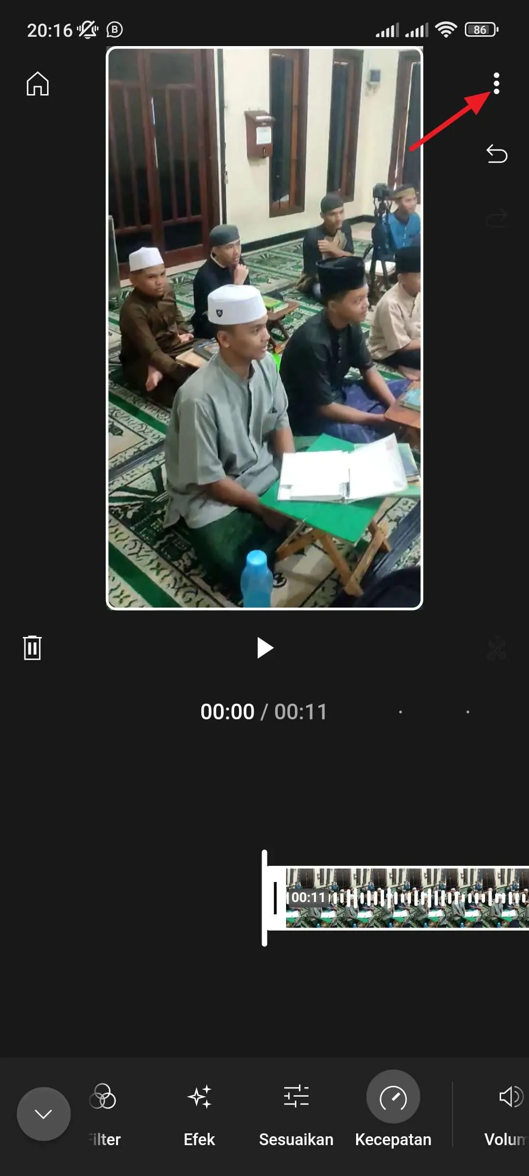 Screenshot 2024 01 08 20 16 11 846 com.google.android.apps .youtube.producer Cara Mempercepat Video di Aplikasi YouTube Create 8 Screenshot 2024 01 08 20 16 11 846 com.google.android.apps .youtube.producer