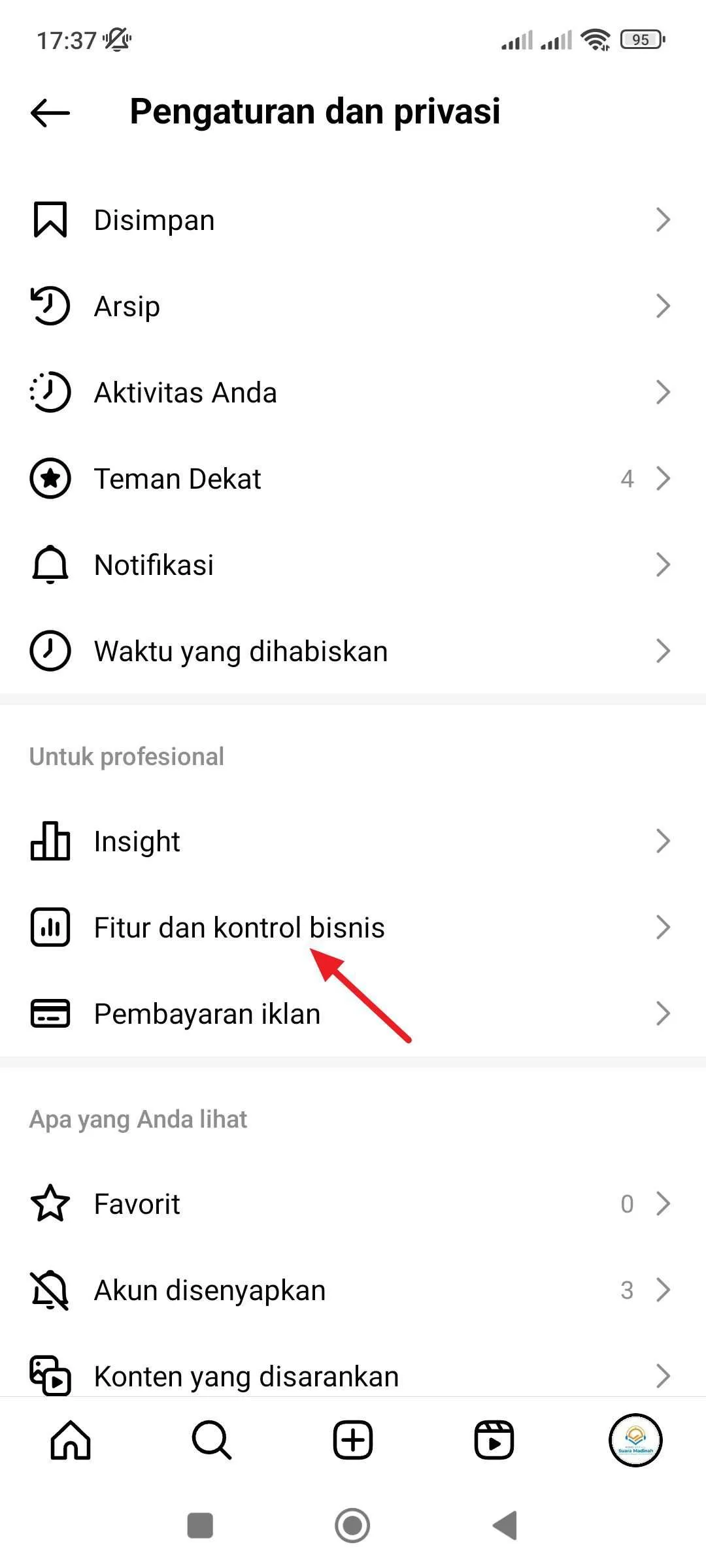 Cara Ubah Akun Instagram Bisnis Menjadi Akun Kreator 7 Screenshot 2024 01 19 17 37 19 199 com.instagram.android Cara Ubah Akun Instagram Bisnis Menjadi Akun Kreator 5 Screenshot 2024 01 19 17 37 19 199 com.instagram.android