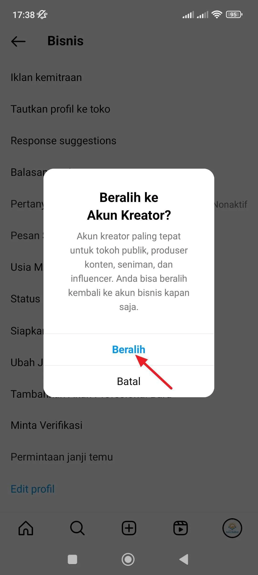 Cara Ubah Akun Instagram Bisnis Menjadi Akun Kreator 10 Screenshot 2024 01 19 17 38 55 462 com.instagram.android Cara Ubah Akun Instagram Bisnis Menjadi Akun Kreator 8 Screenshot 2024 01 19 17 38 55 462 com.instagram.android