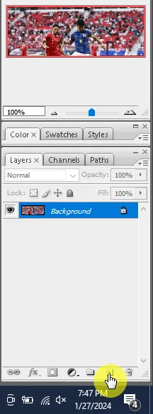 Sscreenshot 2024 01 27 194829 Cara Membuat Teks Mengikuti Bentuk Objek di Photoshop 3 Sscreenshot 2024 01 27 194829