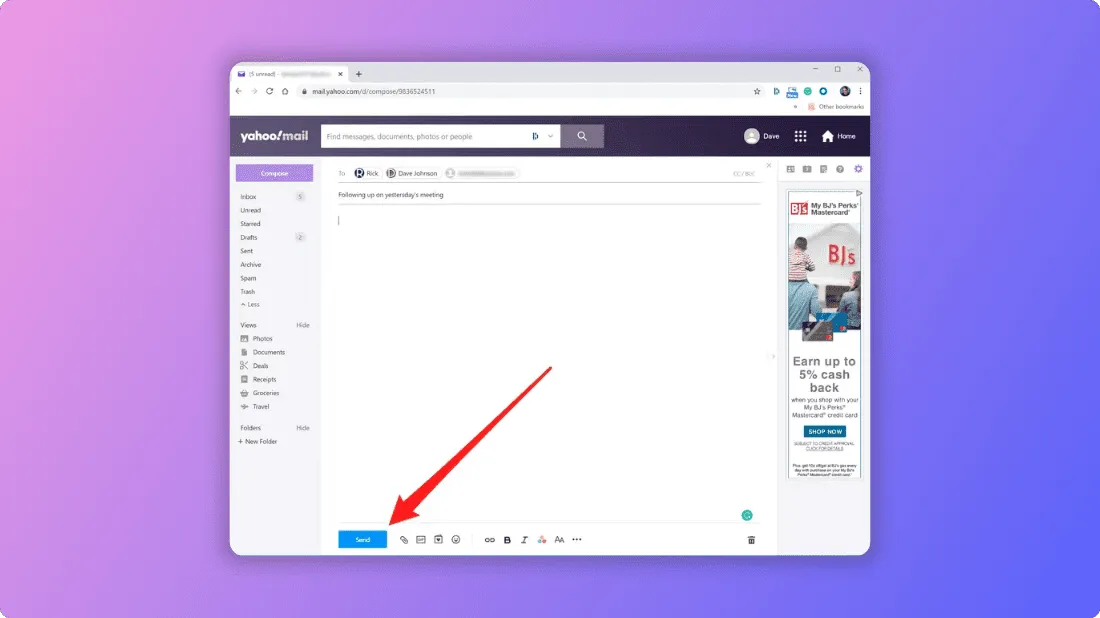 image 13 Cara Kirim Email Lewat Yahoo Mail di Komputer & Android (Panduan Lengkap) 3 image 13