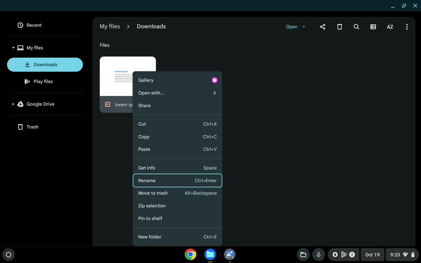 Cara Mudah Mengganti Nama File di Chromebook dengan Aplikasi Files 3 Langkah langkah Mengganti Nama File Cara Mudah Mengganti Nama File di Chromebook dengan Aplikasi Files 3 Langkah langkah Mengganti Nama File