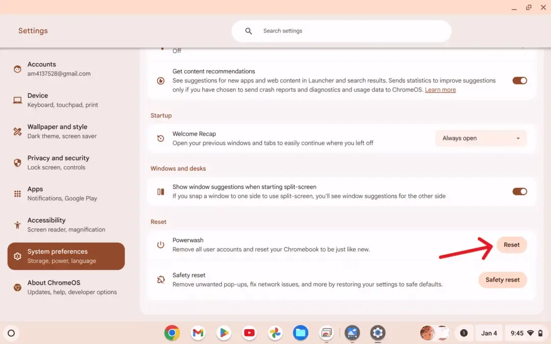 Cara Factory Reset Chromebook ke Pengaturan Awal 3 Screenshot 2025 01 04 9.45.13 PM Cara Factory Reset Chromebook ke Pengaturan Awal 3 Screenshot 2025 01 04 9.45.13 PM