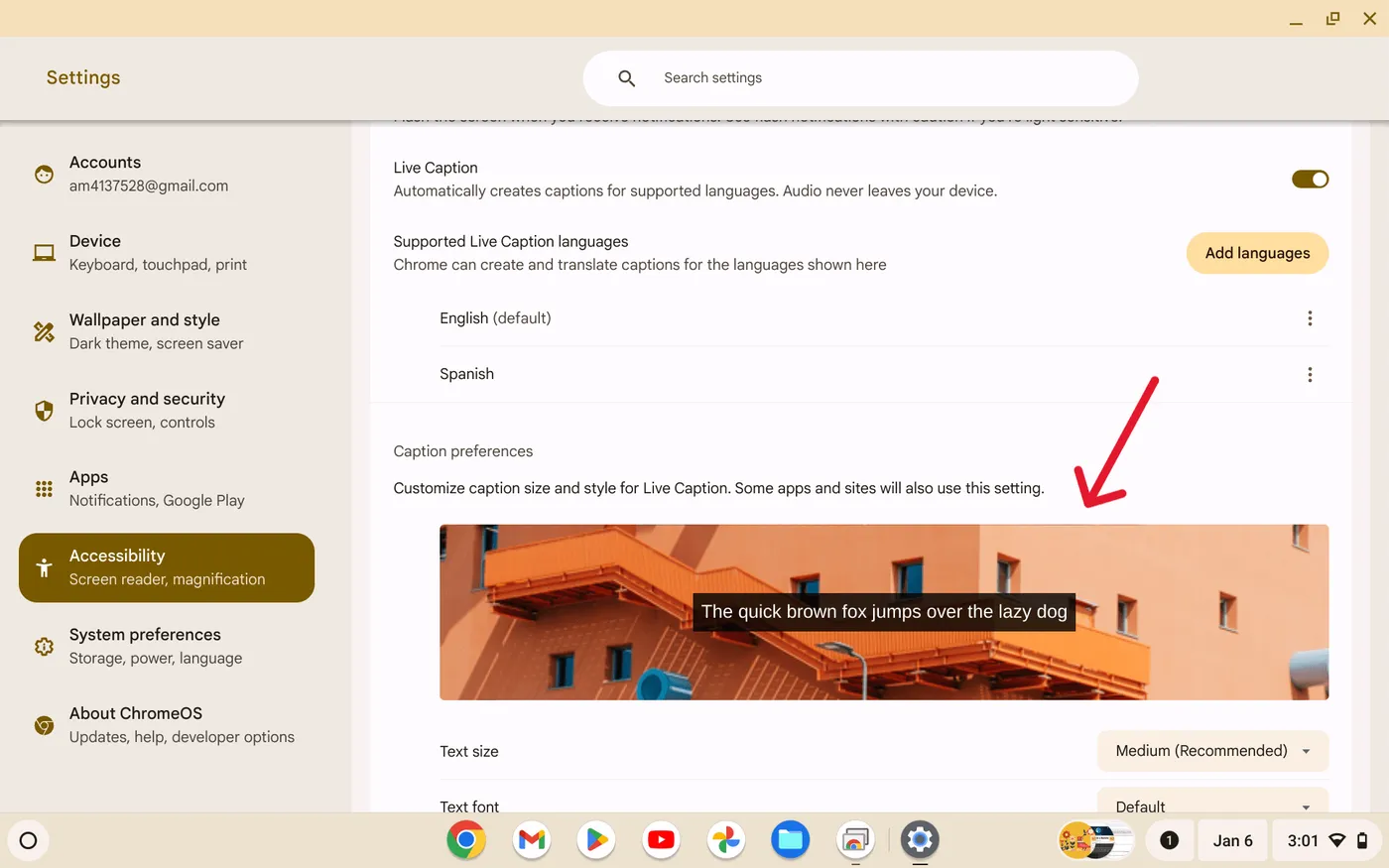 Screenshot 2025 01 06 3.01.35 PM Cara Mengaktifkan Live Caption di Chromebook 5 Screenshot 2025 01 06 3.01.35 PM