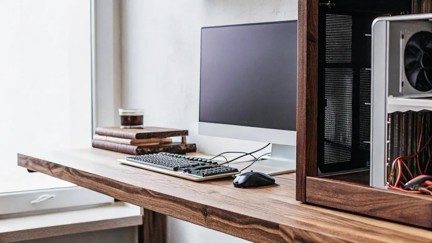 custom computer on a desk Kalkulator PC - Cara Hitung Biaya Listrik Komputer/Laptop 1 custom computer on a desk