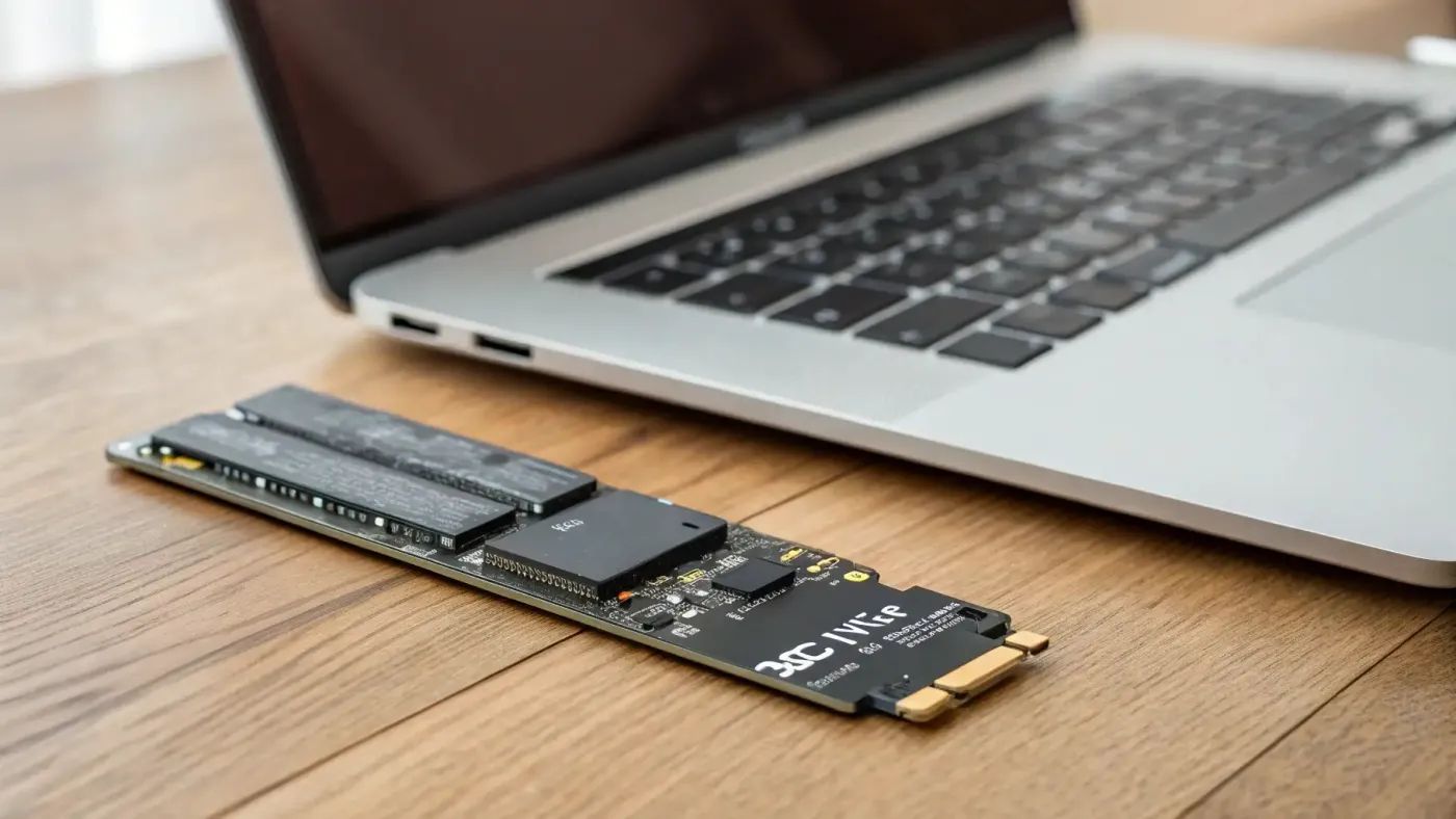 ssd nvme on a desk Kalkulator SSD - Cara Hitung Kapasitas Asli SSD 4 ssd nvme on a desk