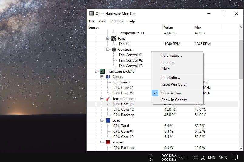 Hardware monitor на русском