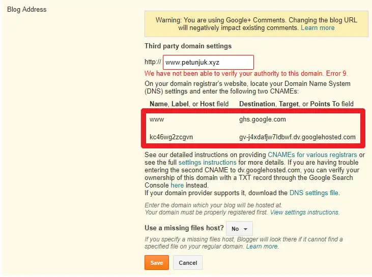 Cara Setting Domain Namecheap ke Blogspot