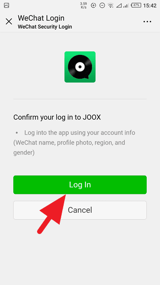 Screenshot 20190124 154212 Cara Login ke Joox PC Menggunakan Akun WeChat 8 Screenshot 20190124 154212