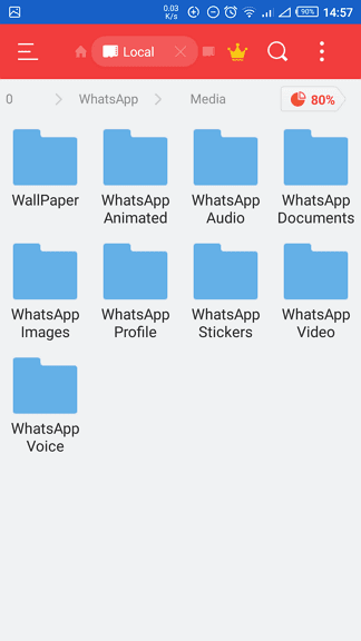 Media WhatsApp ES File Explorer 2 3 Cara Mengakses Lokasi Penyimpanan Media WhatsApp Android 9 Media WhatsApp ES File Explorer 2