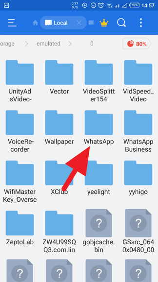Media WhatsApp ES File Explorer 4 3 Cara Mengakses Lokasi Penyimpanan Media WhatsApp Android 7 Media WhatsApp ES File Explorer 4