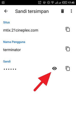 Melihat Password Tersimpan Chrome 5 3 Cara Melihat Password Tersimpan Chrome Android & PC 7 Melihat Password Tersimpan Chrome 5