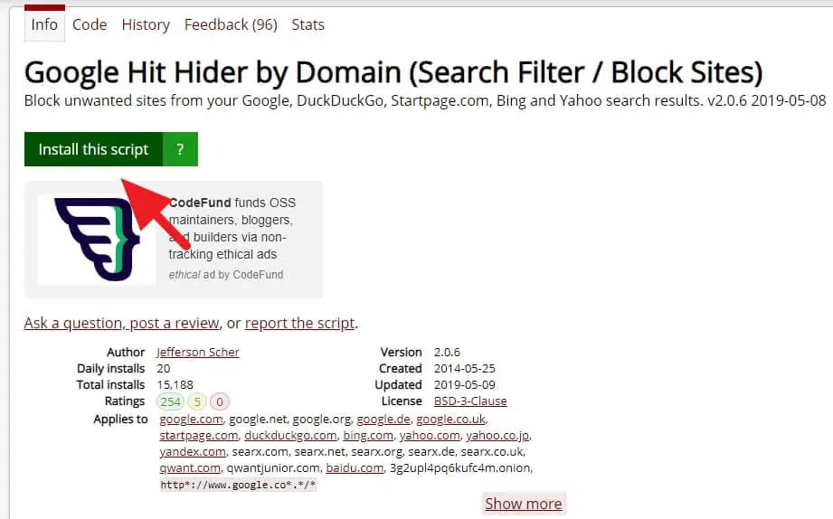 Memblokir Website Hasil Pencarian Google 3 3 Cara Blokir Situs Tertentu dari Hasil Pencarian Google 10 Memblokir Website Hasil Pencarian Google 3