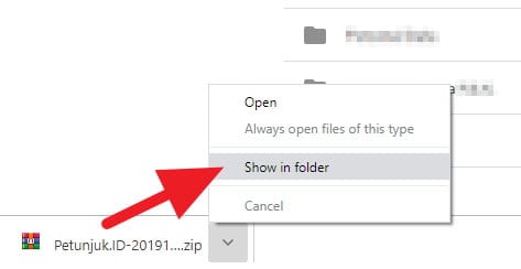 Show in folder 3 Cara Ketahui Ukuran Folder Google Drive dengan Mudah 5 Show in folder